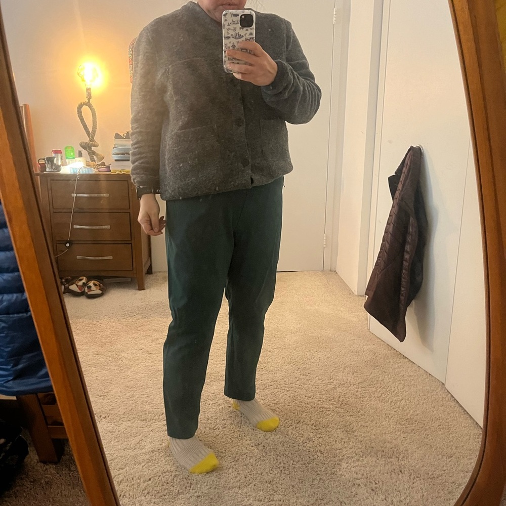 Outdoor Voices Forest Green Rec Trek 26’ Pants